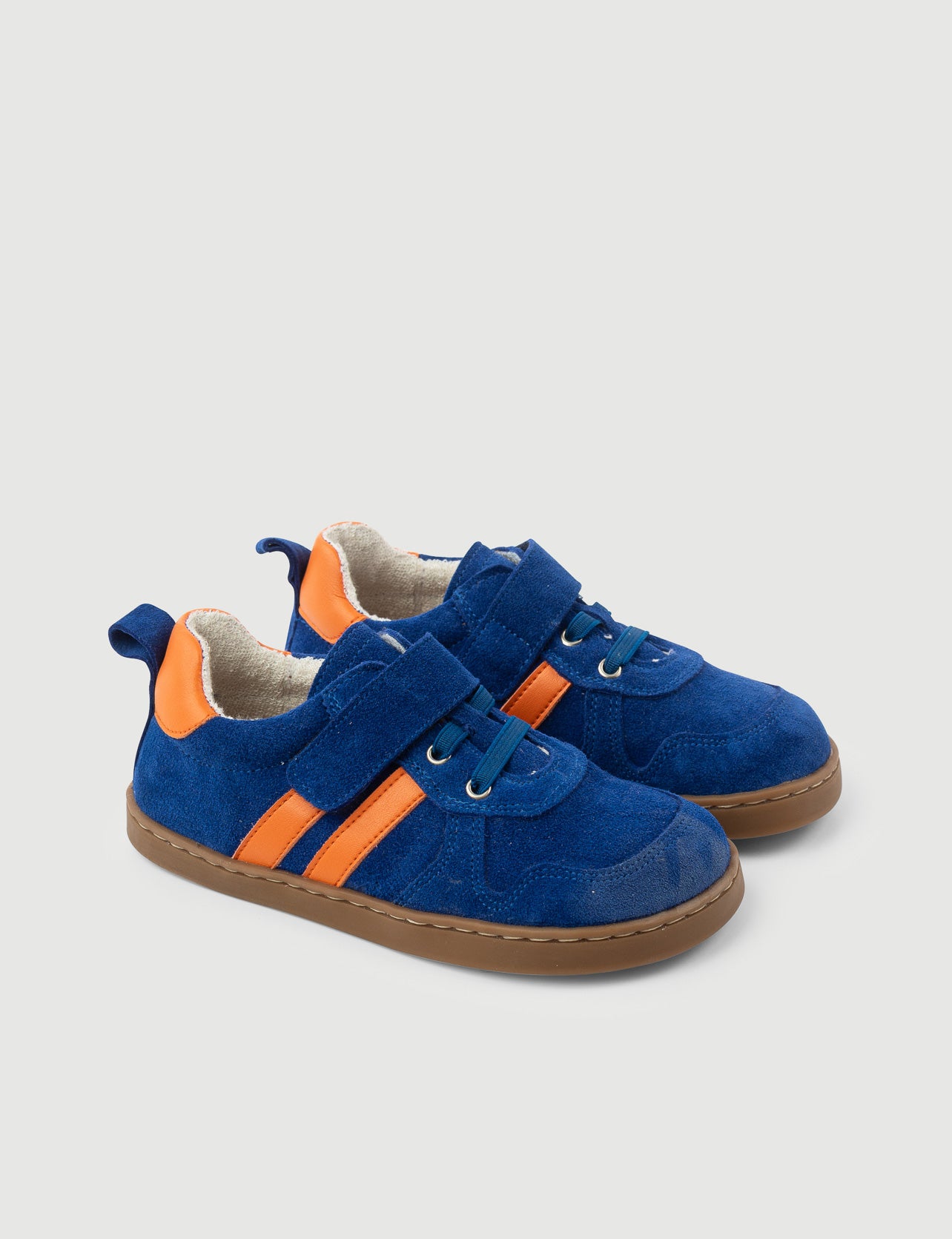 BAMBA SERRAJE AZUL - Zapato Barefoot Artesanal | SHUU BAREFOOT