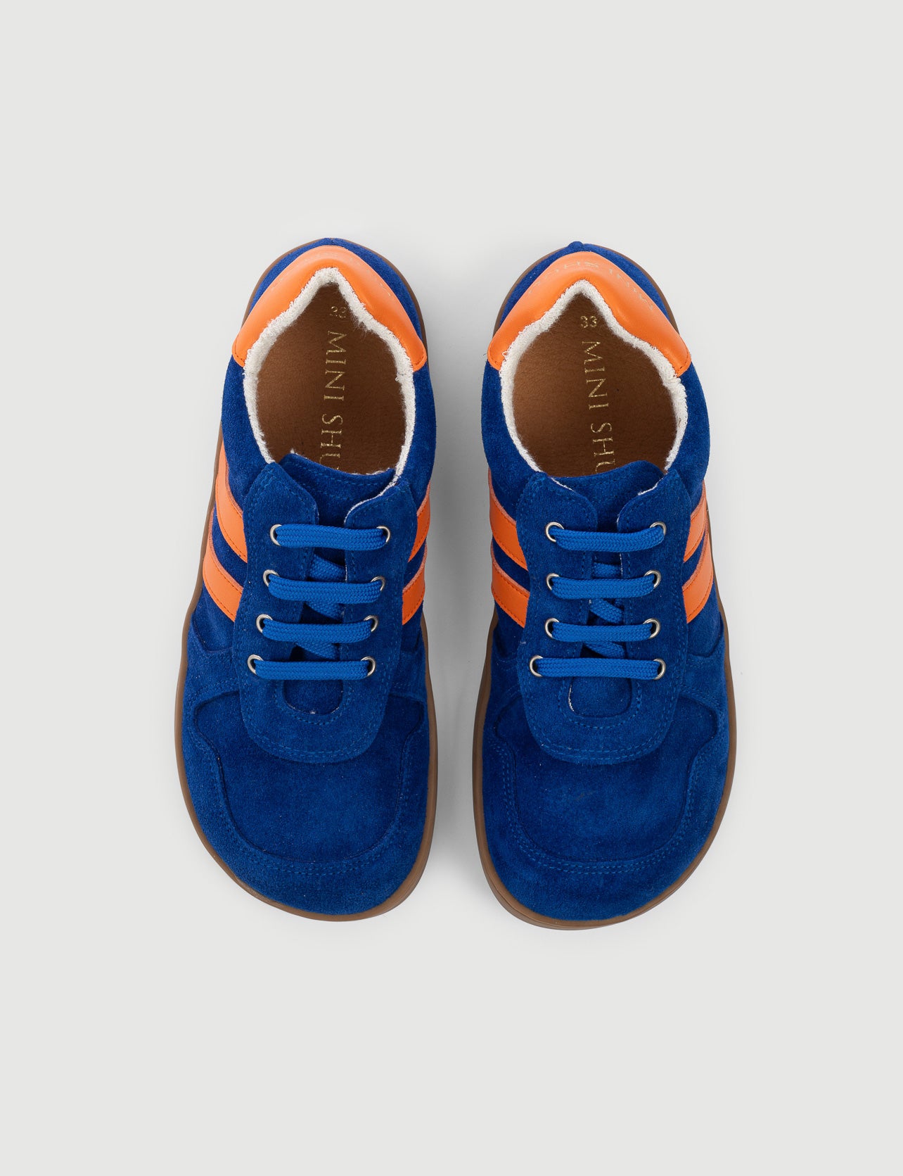 BAMBA CORDONES AZUL - Zapato Barefoot Artesanal | SHUU BAREFOOT