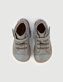 BOTA GRIS FLECOS - Zapato Barefoot Artesanal | SHUU BAREFOOT