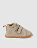 BOTA DOBLE VELCRO SERRAJE TOPO - Zapato Barefoot Artesanal | SHUU BAREFOOT