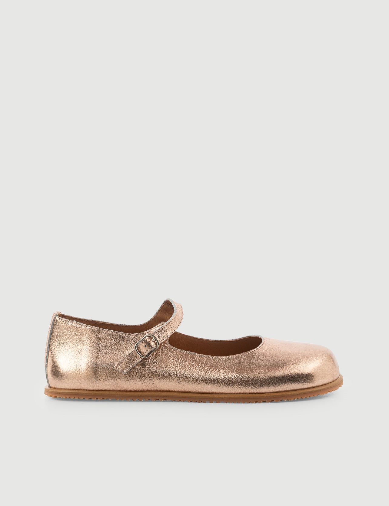 Rose Gold Mary Jane Women's Barefoot Shoes