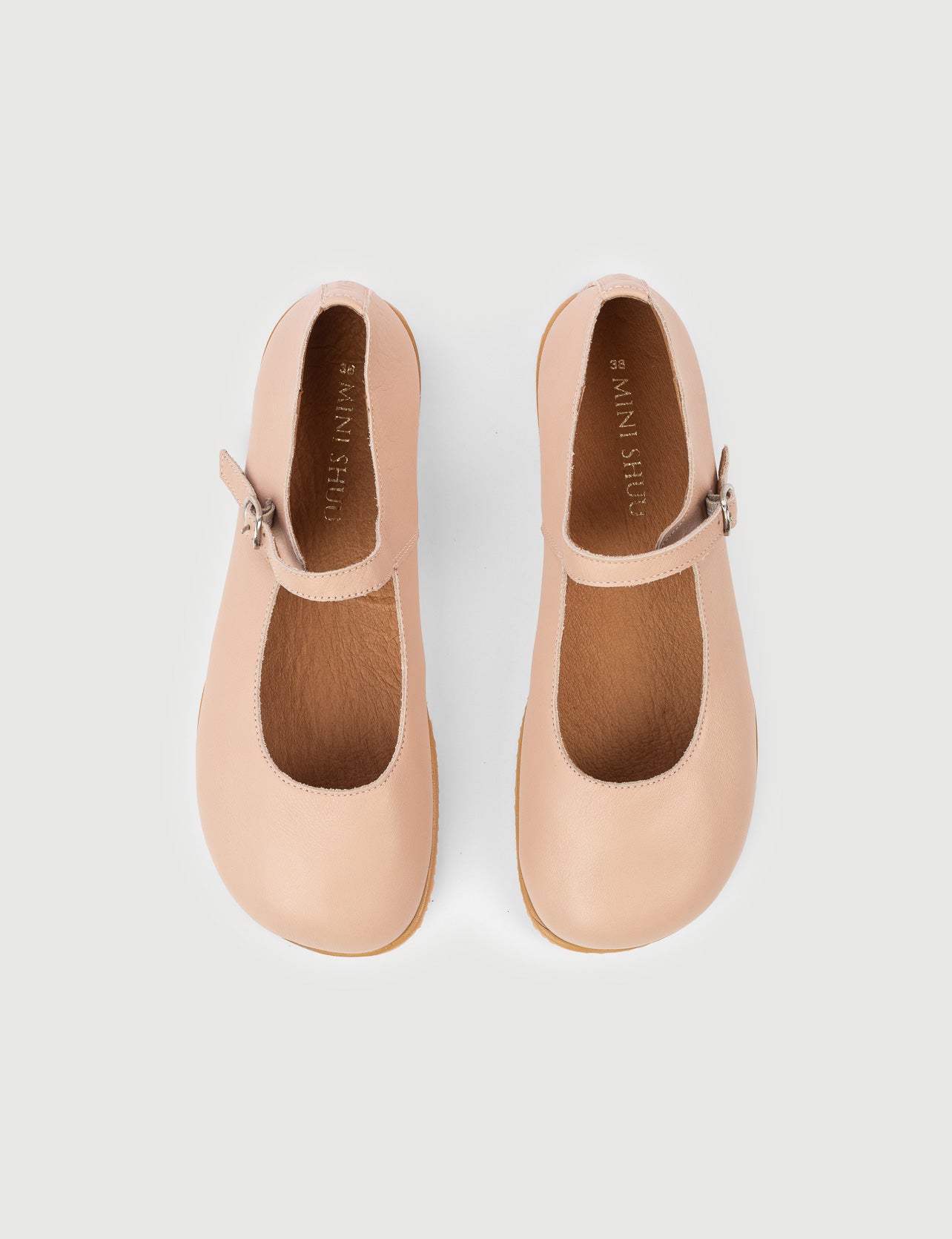 MERCEDITA ROSA NUDE - Zapato Barefoot Artesanal | SHUU BAREFOOT