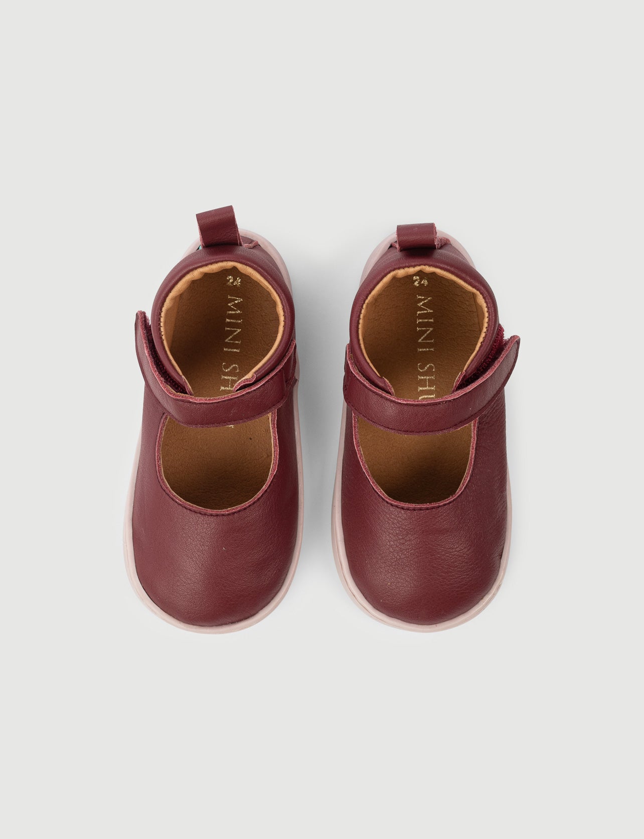 MERCEDITA BURDEOS - Zapato Barefoot Artesanal | SHUU BAREFOOT