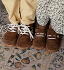 Zapatos barefoot artesanales - Bambas de piel girada