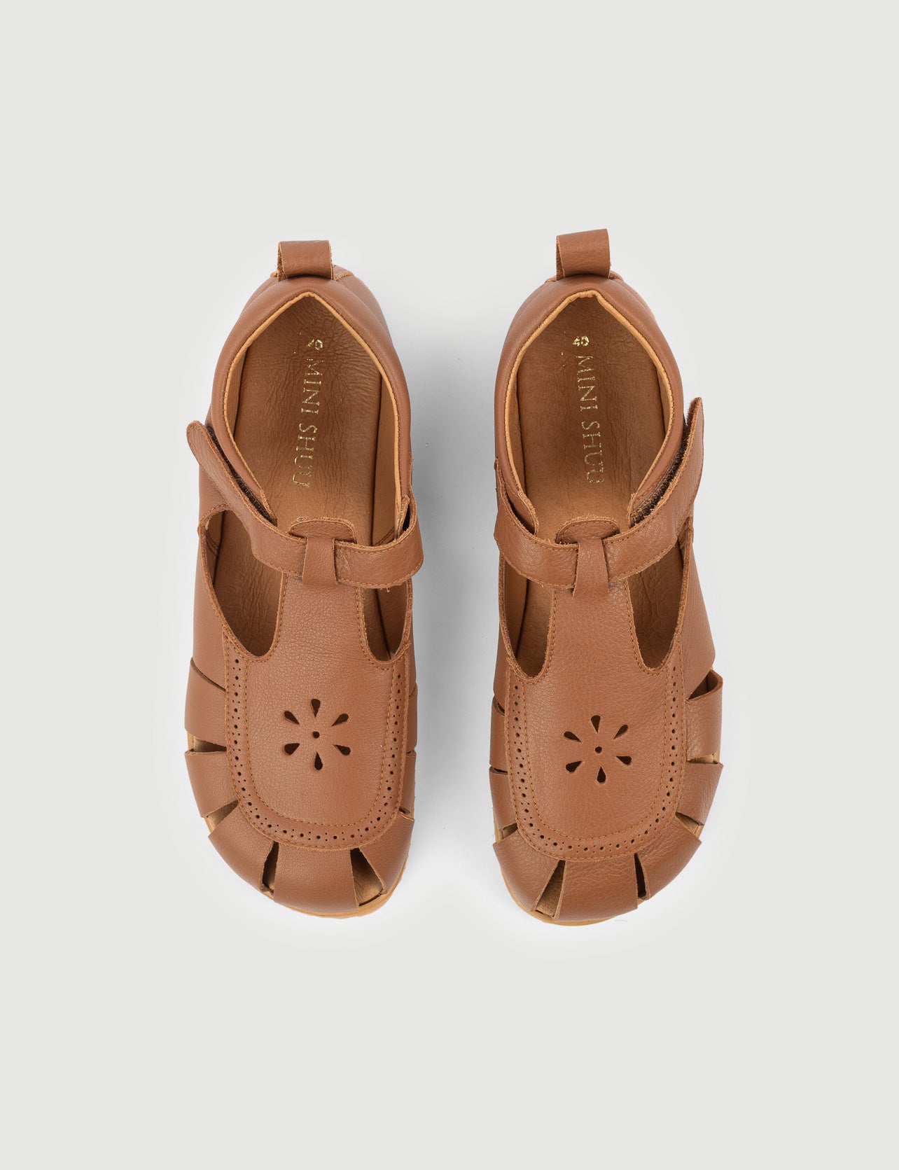 SANDALIA FLOR CUERO - Zapato Barefoot Artesanal | SHUU BAREFOOT