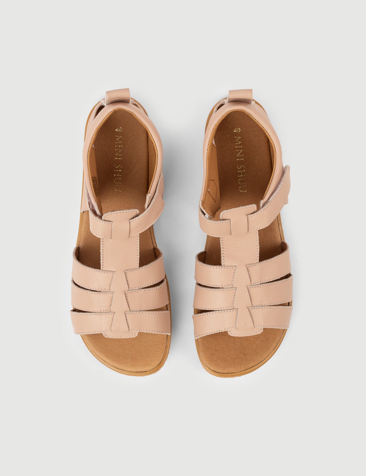 SANDALIA ROMANA NUDE - Zapato Barefoot Artesanal | SHUU BAREFOOT