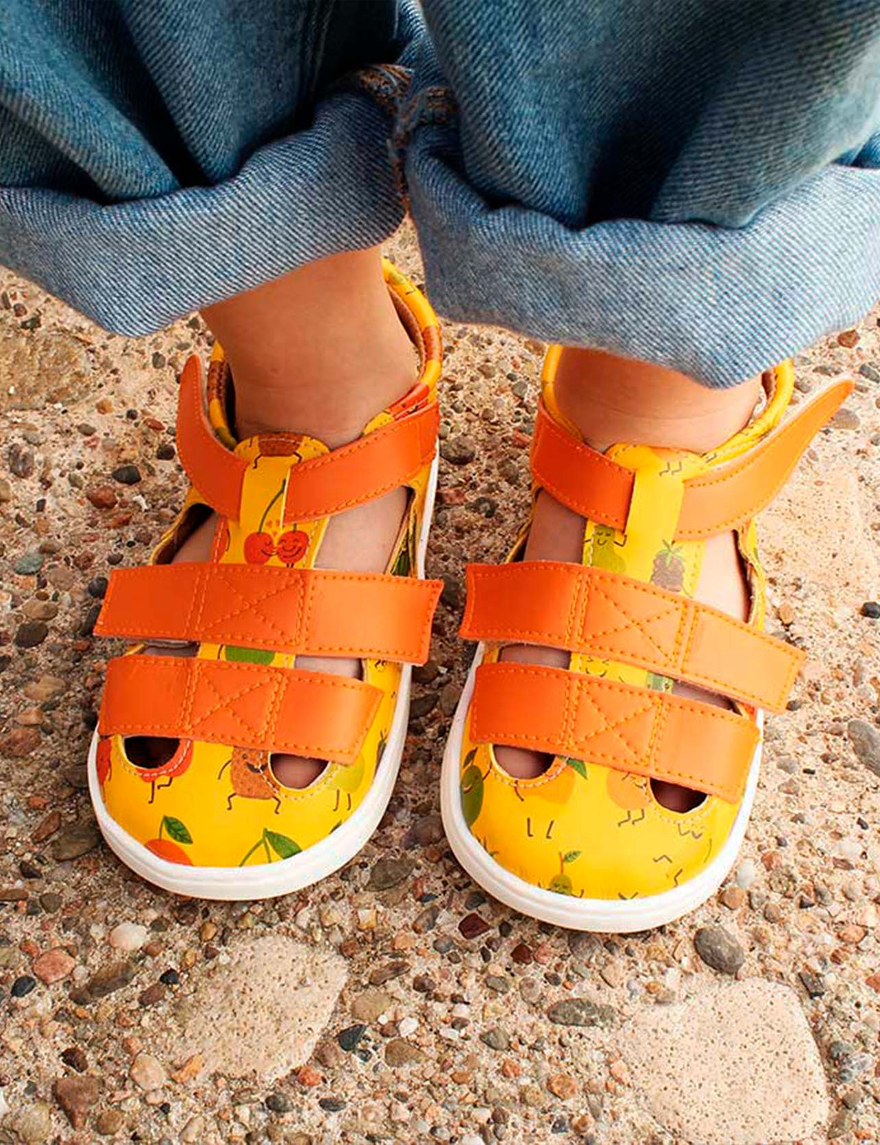 SANDALIA CANGREJERA FRUITTIS - Zapato Barefoot Artesanal | SHUU BAREFOOT