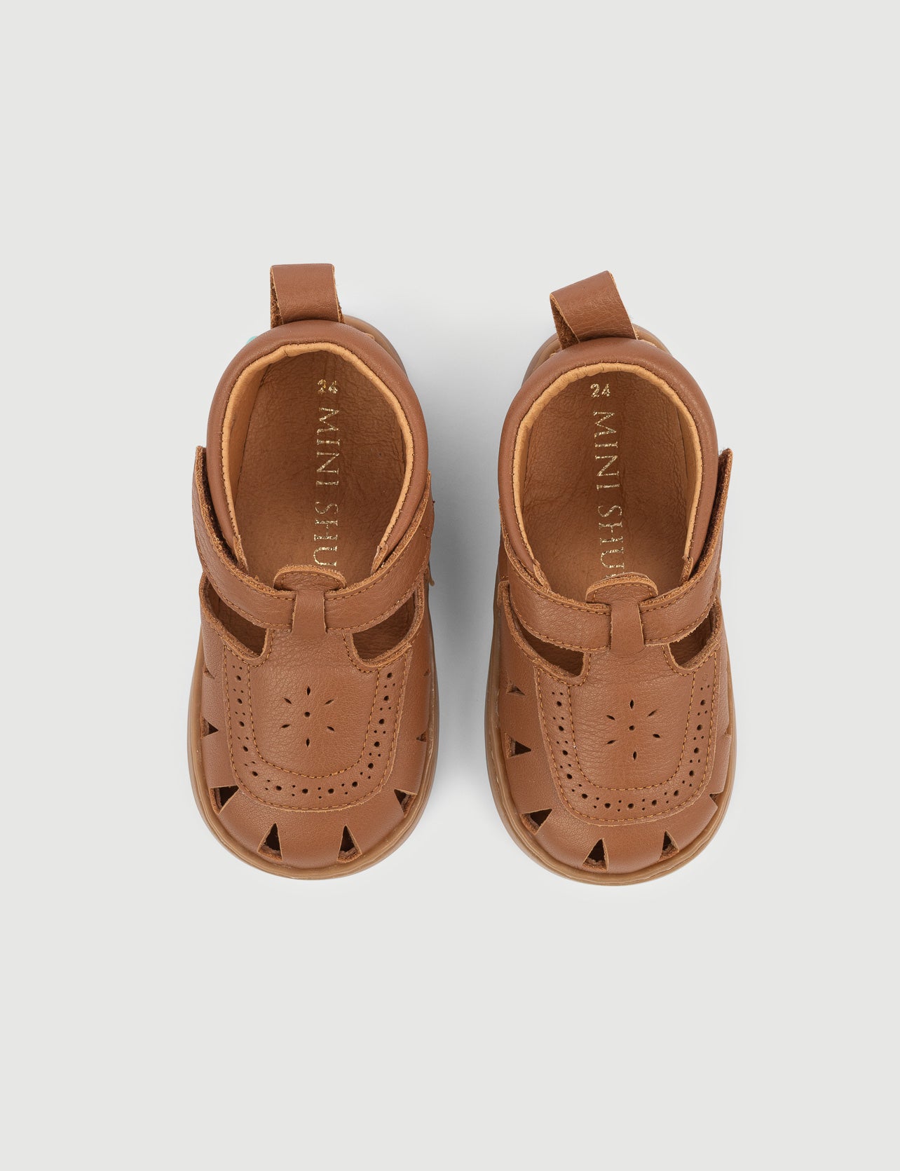 SANDALIA FLOR CUERO - Zapato Barefoot Artesanal | SHUU BAREFOOT