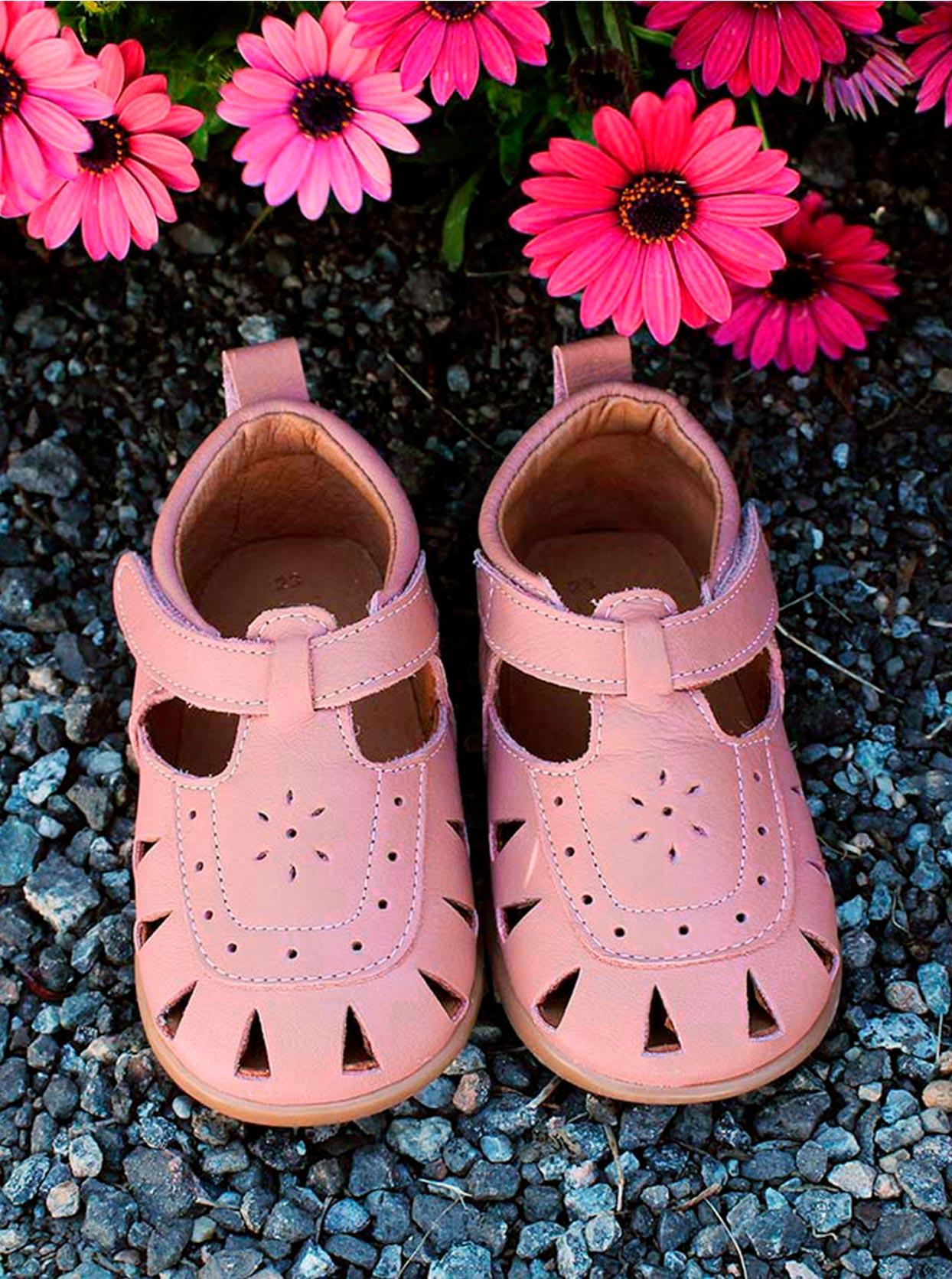 SANDALIA FLOR MAQUILLAJE - Zapato Barefoot Artesanal | SHUU BAREFOOT