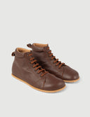 BOTA CORDONES CHOCOLATE
