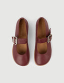 BAILARINA VALENTA BURDEOS - Zapato Barefoot Artesanal | SHUU BAREFOOT