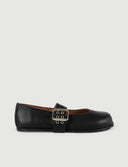 BAILARINA VALENTA NEGRA - Zapato Barefoot Artesanal | SHUU BAREFOOT