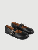 BAILARINA VALENTA NEGRA - Zapato Barefoot Artesanal | SHUU BAREFOOT