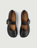 BAILARINA VALENTA NEGRA - Zapato Barefoot Artesanal | SHUU BAREFOOT