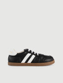 BAMBA CORDONES NEGRA - Zapato Barefoot Artesanal | SHUU BAREFOOT