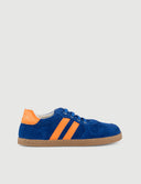 BAMBA CORDONES AZUL - Zapato Barefoot Artesanal | SHUU BAREFOOT