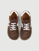 BAMBA CORDONES TOPO - Zapato Barefoot Artesanal | SHUU BAREFOOT