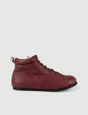 BOTA CORDONES BURDEOS - Zapato Barefoot Artesanal | SHUU BAREFOOT