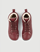 BOTA CORDONES BURDEOS - Zapato Barefoot Artesanal | SHUU BAREFOOT