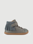 BOTA GRIS FLECOS - Zapato Barefoot Artesanal | SHUU BAREFOOT