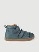 BOTA DOBLE VELCRO MARINO - Zapato Barefoot Artesanal | SHUU BAREFOOT