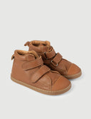 BOTA DOBLE VELCRO CUERO - Zapato Barefoot Artesanal | SHUU BAREFOOT