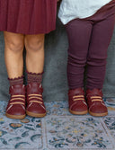 BOTA BURDEOS - Zapato Barefoot Artesanal | SHUU BAREFOOT