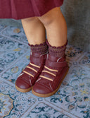 BOTA BURDEOS - Zapato Barefoot Artesanal | SHUU BAREFOOT