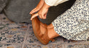 Mercedita respetuosa cuero SHUU Barefoot- Hecha en España.