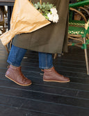 BOTA CORDONES CHOCOLATE