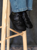 BLUCHER DOBLE NEGRO - Zapato Barefoot Artesanal | SHUU BAREFOOT