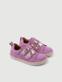 BLUCHER DOBLE SERRAJE LILA - Zapato Barefoot Artesanal | SHUU BAREFOOT