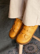 BLUCHER DOBLE MOSTAZA - Zapato Barefoot Artesanal | SHUU BAREFOOT