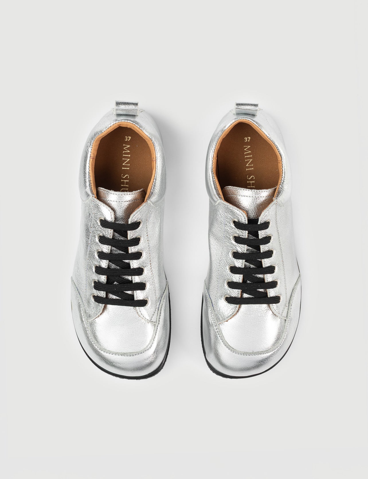 BLUCHER PLATA - Zapato Barefoot Artesanal | SHUU BAREFOOT