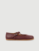 MARY JANE RETRO BURDEOS - Zapato Barefoot Artesanal | SHUU BAREFOOT