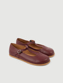 MARY JANE RETRO BURDEOS - Zapato Barefoot Artesanal | SHUU BAREFOOT