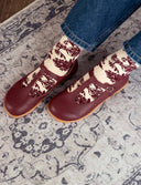 MARY JANE RETRO BURDEOS - Zapato Barefoot Artesanal | SHUU BAREFOOT