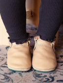 MOCCS BEIGE - Zapato Barefoot Artesanal | SHUU BAREFOOT