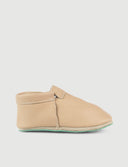 MOCCS BEIGE - Zapato Barefoot Artesanal | SHUU BAREFOOT
