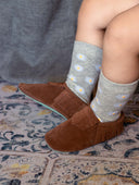 MOCCS SERRAJE MARRÓN - Zapato Barefoot Artesanal | SHUU BAREFOOT