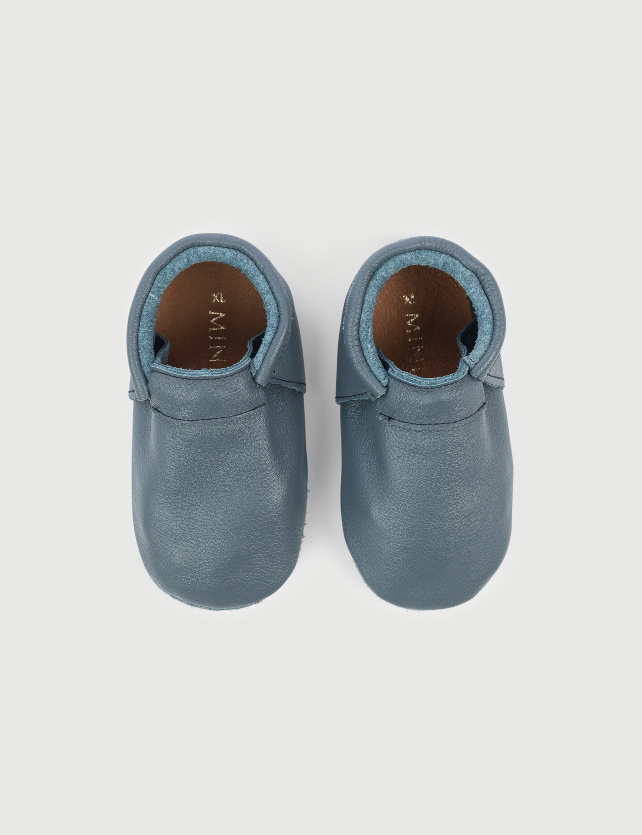 MOCCS AZUL MARINO - Zapato Barefoot Artesanal | SHUU BAREFOOT