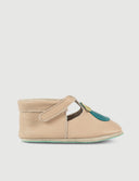 RETRO BEIGE PERA - Zapato Barefoot Artesanal | SHUU BAREFOOT