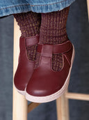 RETRO GRANATE - Zapato Barefoot Artesanal | SHUU BAREFOOT