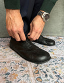 OXFORD NEGRO MEN - Zapato Barefoot Artesanal | SHUU BAREFOOT