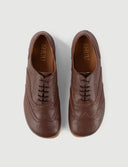 OXFORD CHOCOLATE MEN - Zapato Barefoot Artesanal | SHUU BAREFOOT