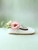 MARY JANE RETRO BLANCO ANACARADO - Zapato Barefoot Artesanal | SHUU BAREFOOT