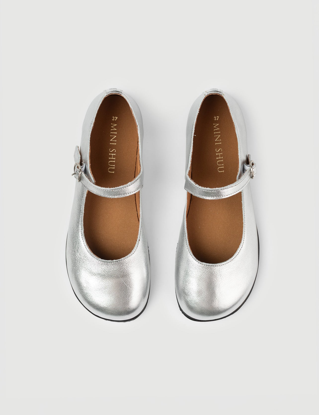 MERCEDITA PLATA - Zapato Barefoot Artesanal | SHUU BAREFOOT