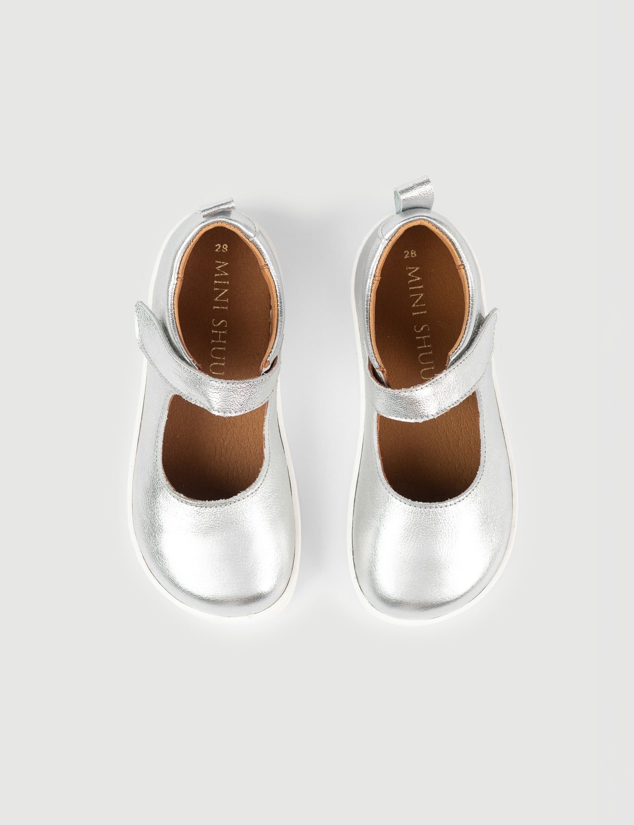 MERCEDITA PLATA - Zapato Barefoot Artesanal | SHUU BAREFOOT