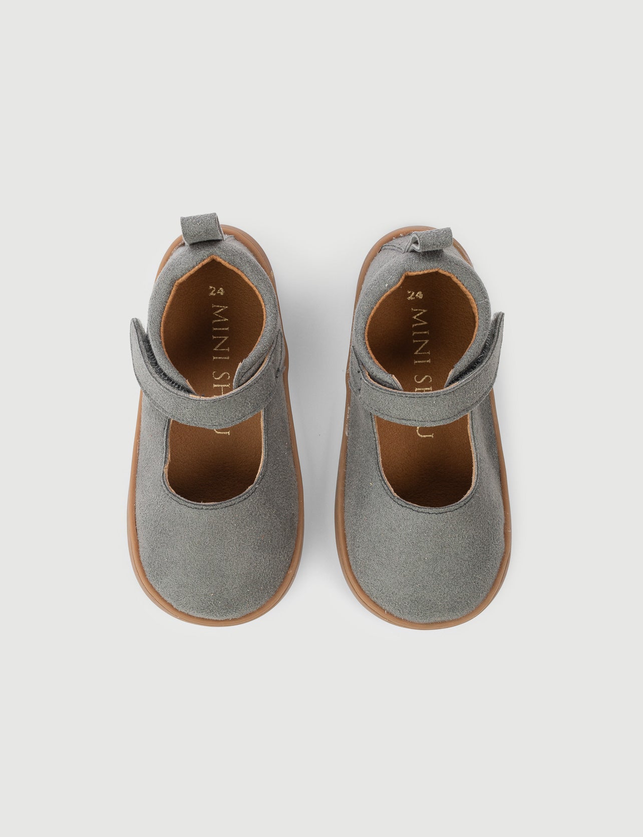 MERCEDITA GRIS - Zapato Barefoot Artesanal | SHUU BAREFOOT