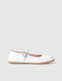 MERCEDITAS BLANCO ANACARADO - Zapato Barefoot Artesanal | SHUU BAREFOOT